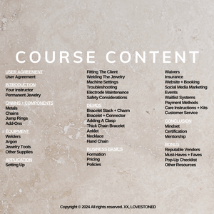 Link + Learn™ Permanent Jewelry Training (In-Person)