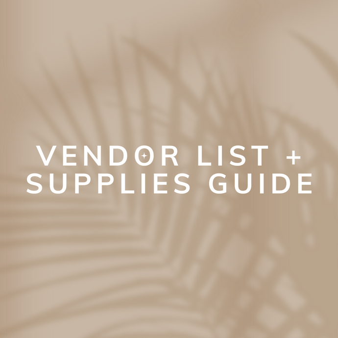 Permanent Jewelry Vendor List + Supplies Guide