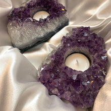 Load image into Gallery viewer, Amethyst | Tealight Candle Holder