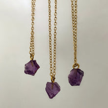 Load image into Gallery viewer, Amethyst | Raw Dainty Necklace