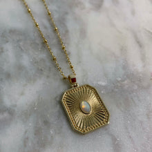 Load image into Gallery viewer, Opal Beam Necklace